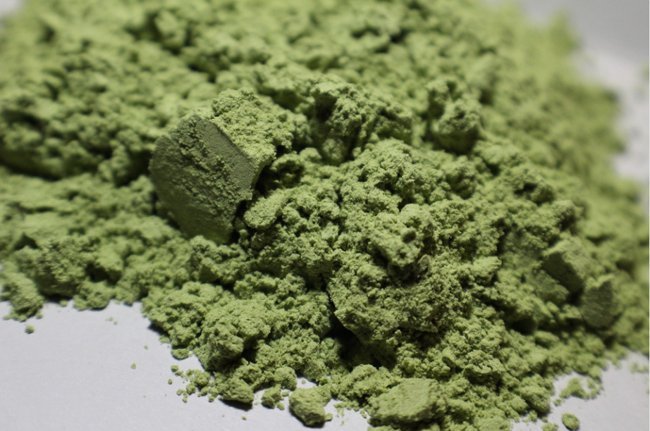 green powder